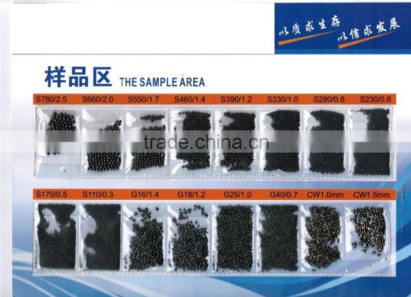 cast abrasives steel grit / sand blasting steel grit price