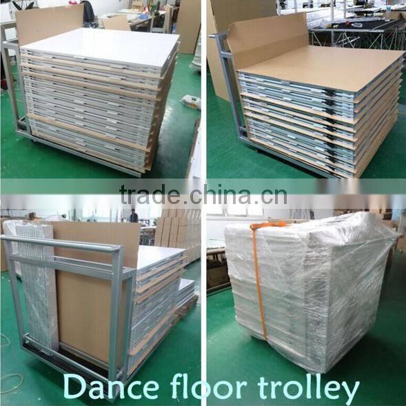 2016 interlock wooden banquet dance floor