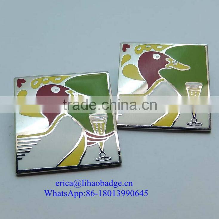 2016 hot-sale pin badge customized pin people and number metal badge