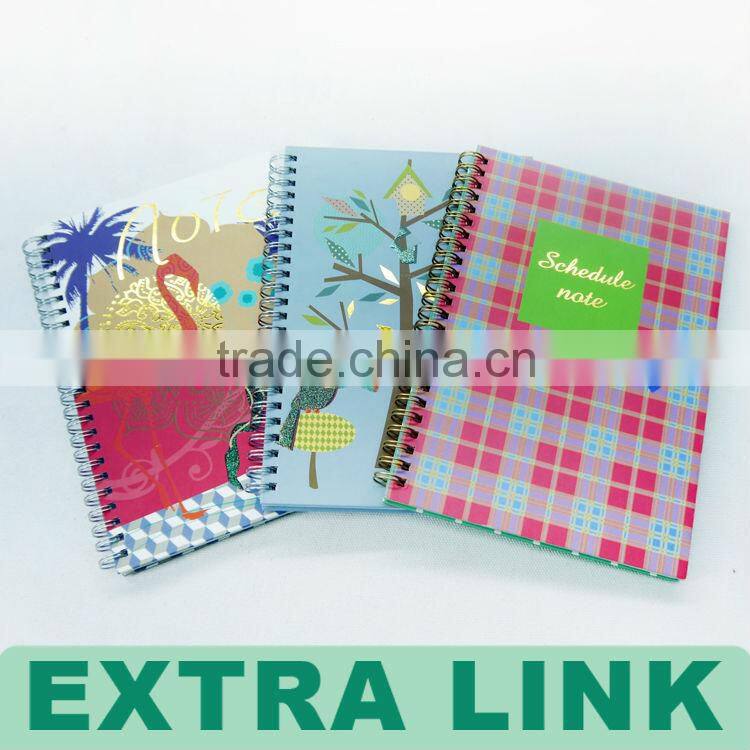 Brown Soft Cover Notebook, Whole Sale Pu Leather Notebook With Silver Stamping Logo On The Cover