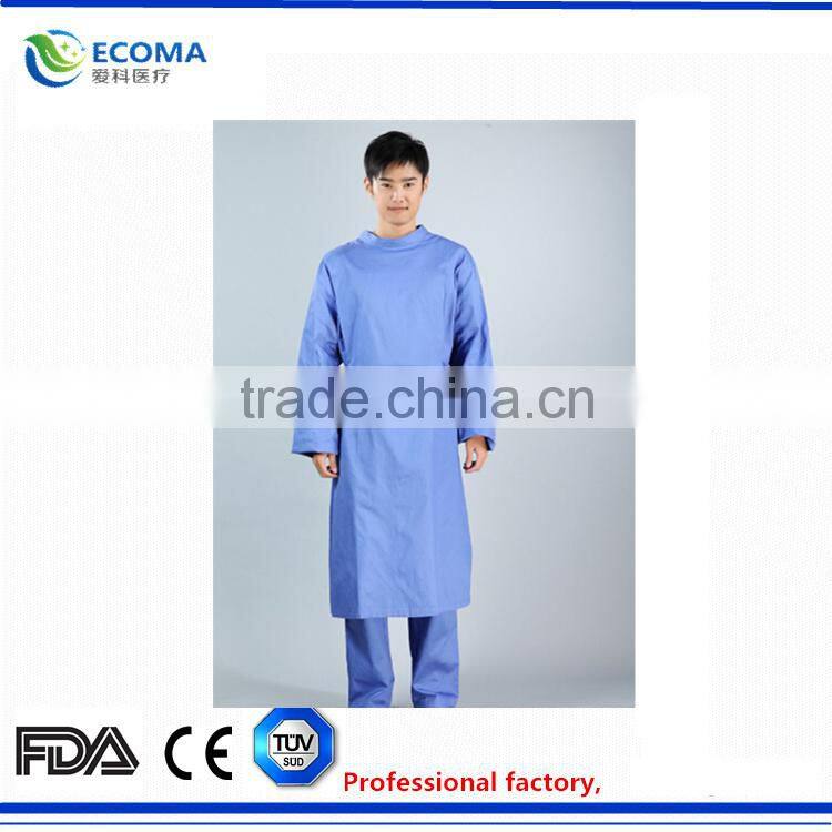 2015 Waterproof P Non-woven Disposable Sterile Surgical Gowns With CE& ISO disposable surgical gown