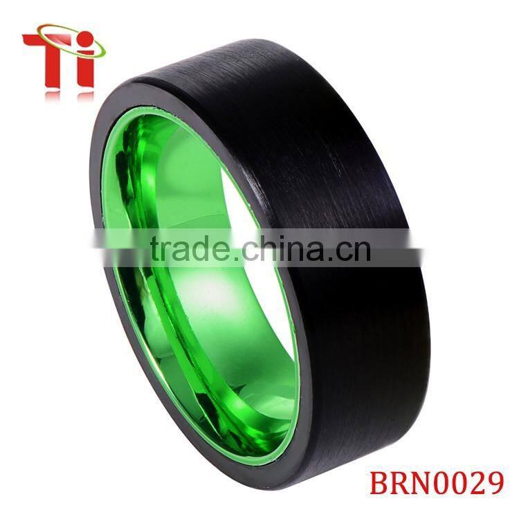 tungsten ring hammered ring tungsten carbide gold ring men's ring tungsten carbide