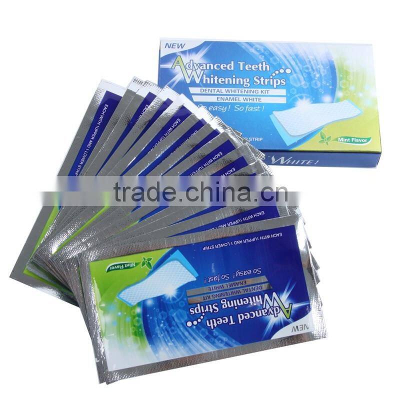 Advanced luxe Teeth Whitening gel Strips 28 whitestrips Non Peroxide