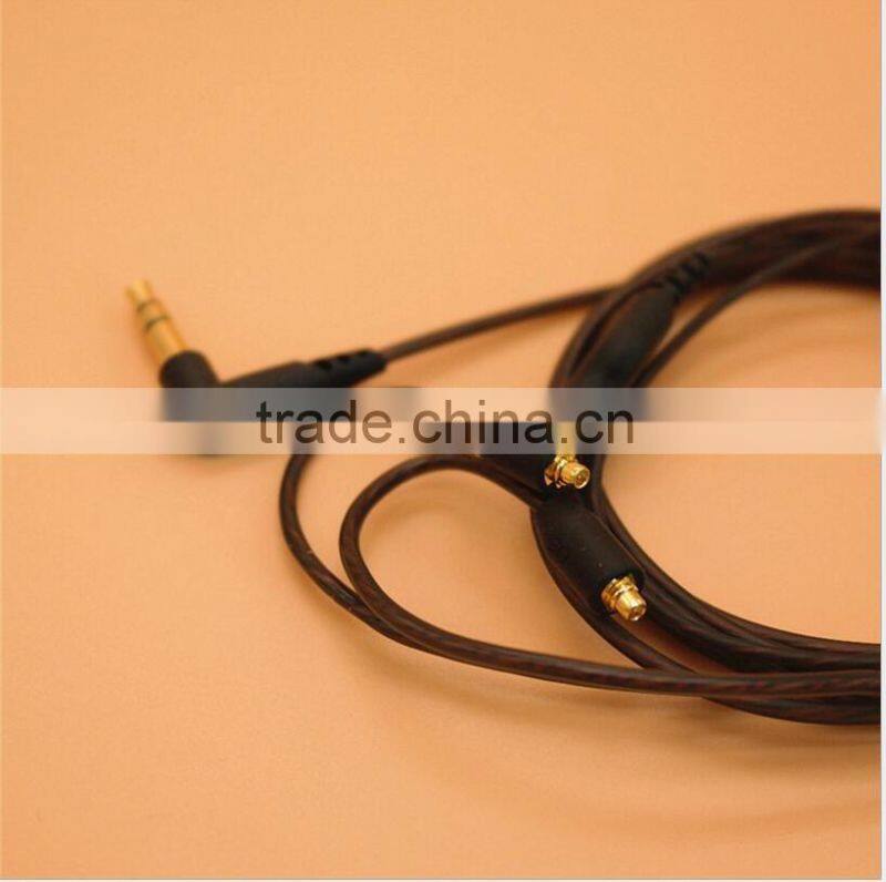 SE215 Earphone Replacement Wire 3.5mm Interface For Shure SE215 SE535 SE425 SE315 UE900