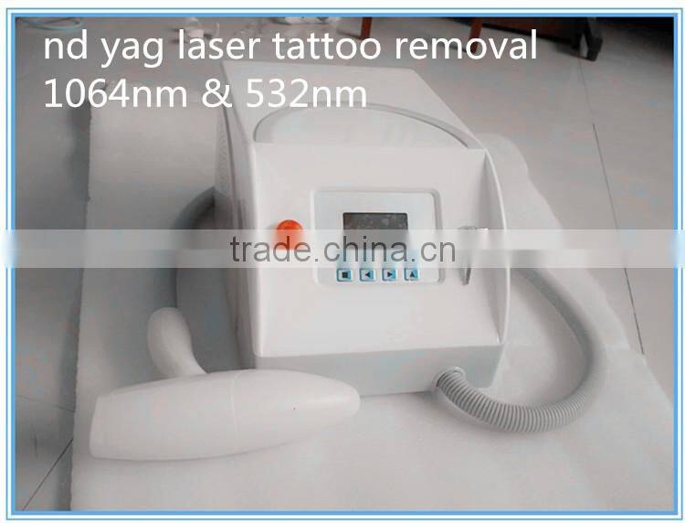 2016 new technology distributors wanted portable q switch nd yag laser tattoo removal