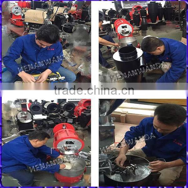 2017 Discount commercial coffee bean roaster machine by professional baking machines manufactuerer