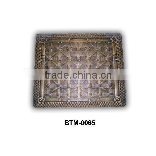 Bamboo table mat with nice price (skype : july.etop)
