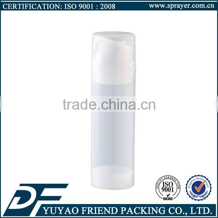 120ml/150ml Airless Plastic Cosmetic PP Bottle for Makeup