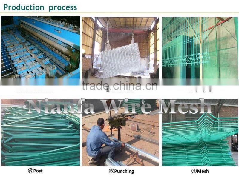 Trade Assurance Alibaba China PVC sprayed and Galvanized Welded Wire Fence Panels