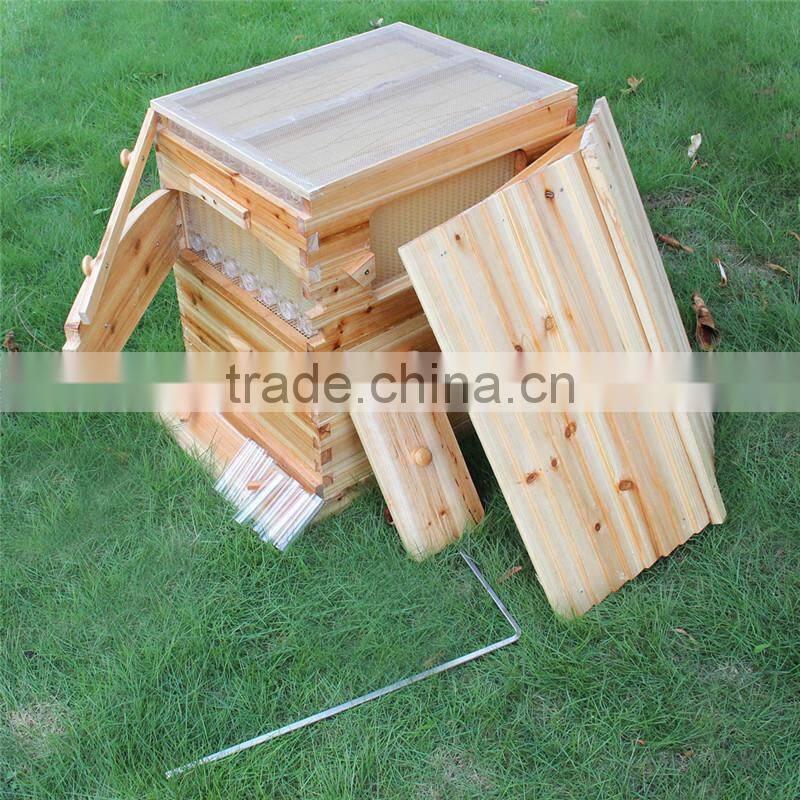Super supplier For Automatic langstroth flowing bee hive with 7 frames