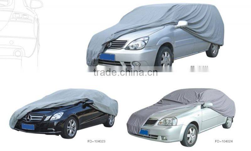 auto covers with PVC and PP cotton cloth car cover