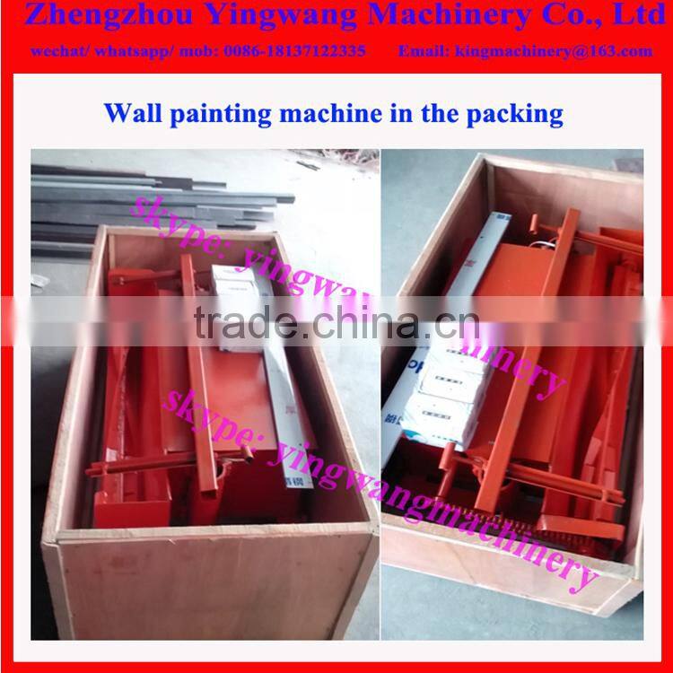 Building use automatic wall rendering machine
