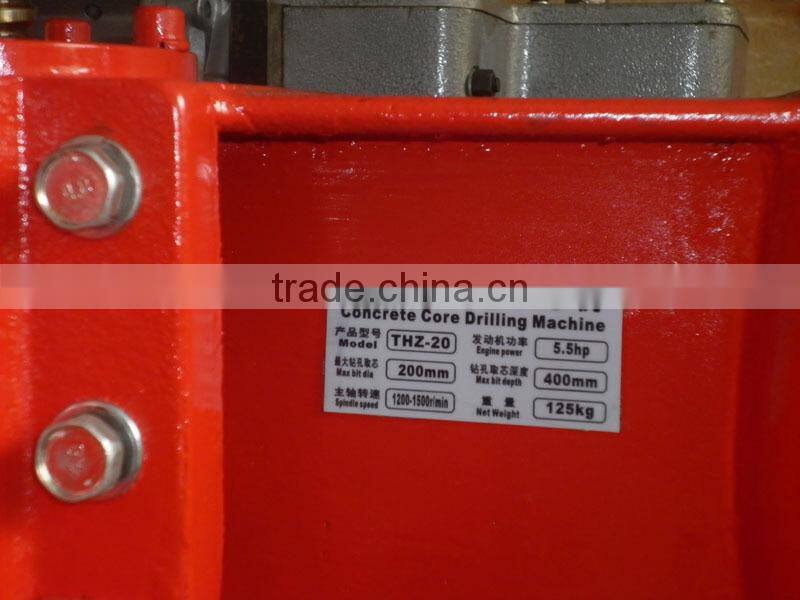 220V,1-phase,50HZ HZ-15 Concrete core drill (CE)