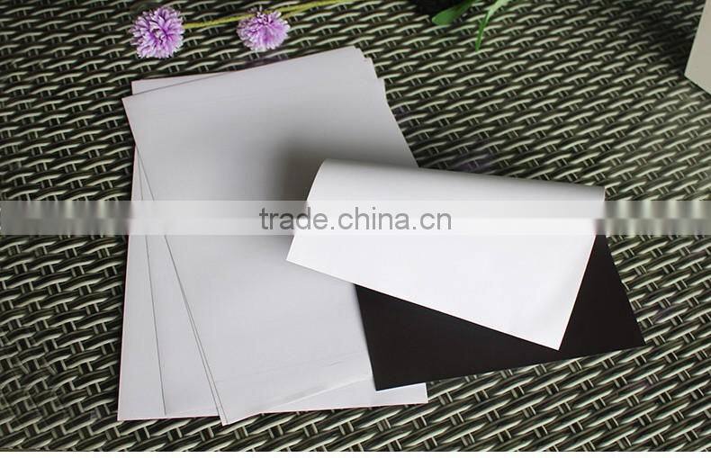 Fridge photo matte finish inkjet printing magnetic sheet printable magnets magnetic photo paper
