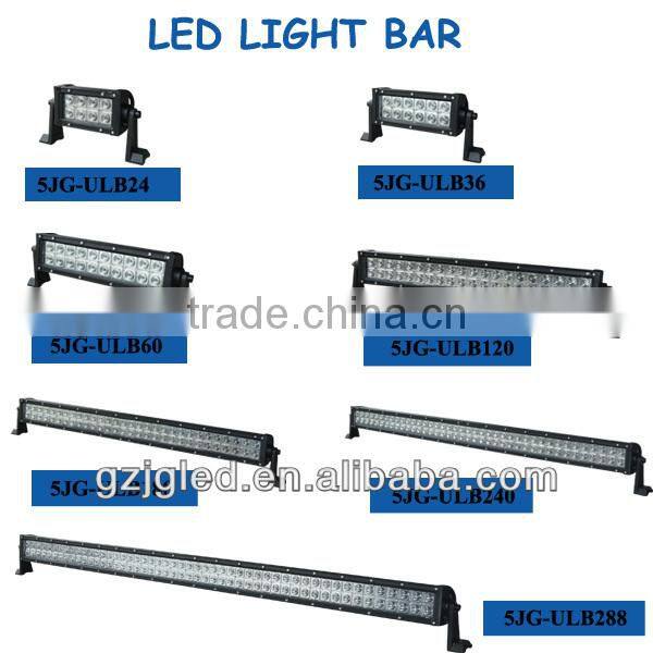 factory direct offer 10-30v 48w 12 led light bar with Emark car led light bar 12v 24v 15 inch single row led light bar