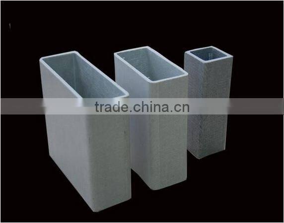 glass fiber reinforced plastic/FRP square pipe/fiberglass pipe prices