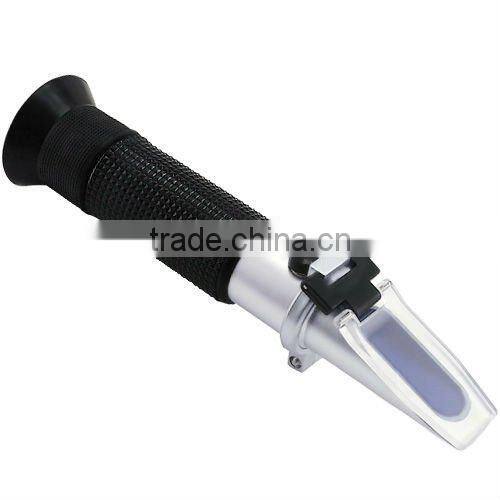 New Refractometer Design for Alcohol Liquor Content 0-80% w/ ATC Testing