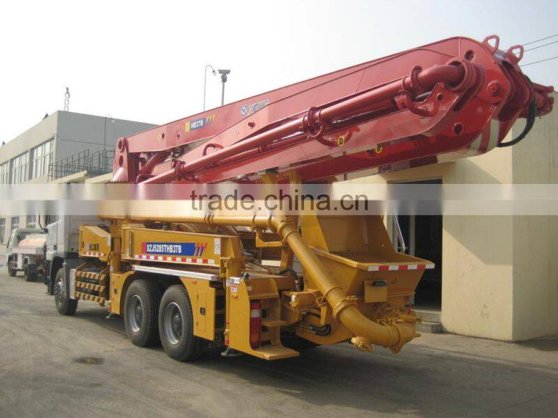 2017 hot sale 53m isuzu concrete pump truck