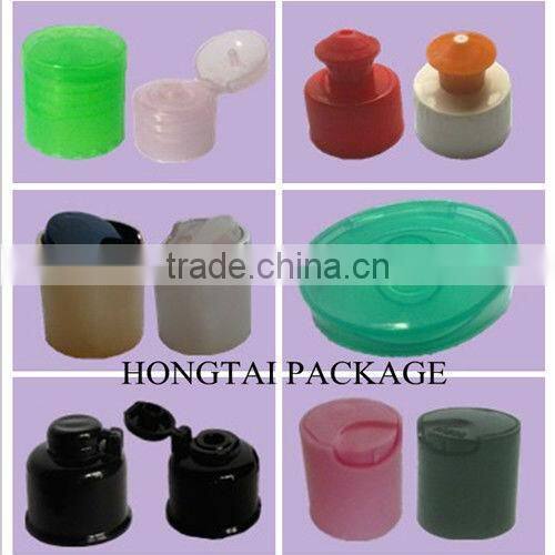 2016 plastic jars flip top cap screw top bottle lids 24/415