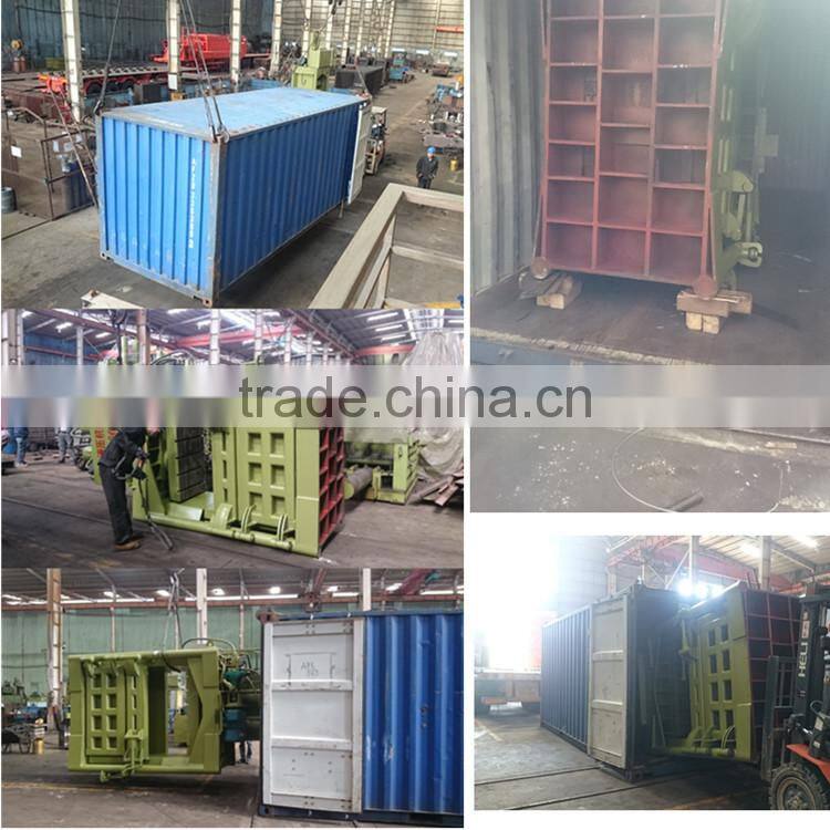 250T Vertical Hydraulic Scrap Metal Aluminum Cans Recycling Baler