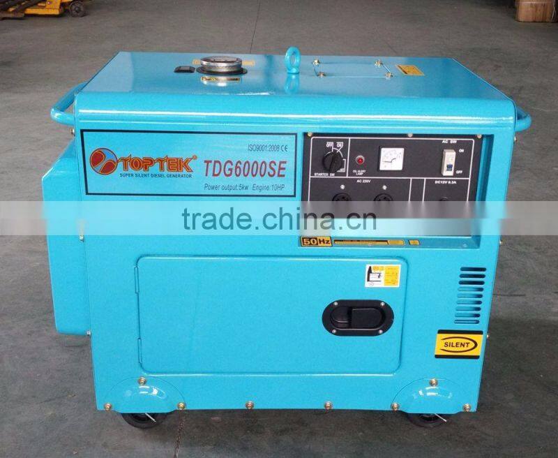 cheap price high quality 5kva small silent diesel generator