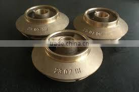 OEM copper alloy investment casting with sand blasting