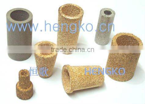 Micro bronze powder sintered porous bronze oil cone filter