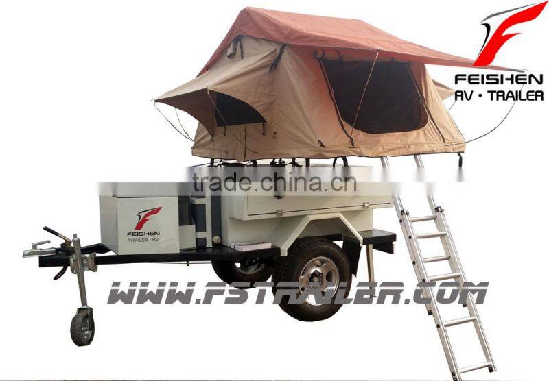 2016 high quality roof tent camper trailer