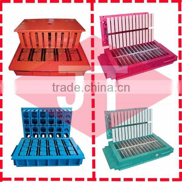 India low price building brick hollow interlocking paver moulds automatic cement block making machine uk