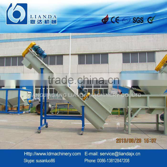 Agriculture PE PP film recycling machine with CE certificate