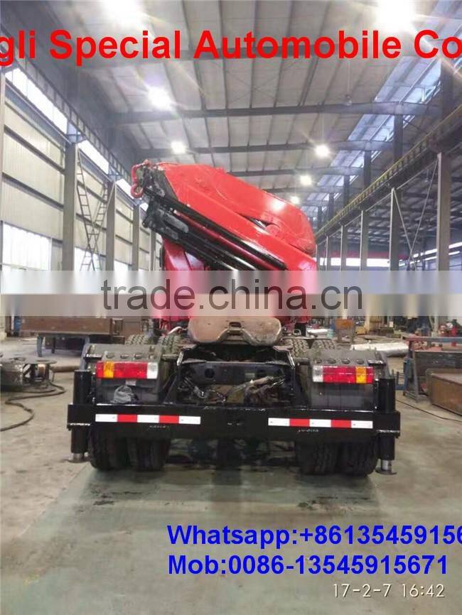 200T Large Tonnage Folding Boom Crane,Full Folding Crane,Tractor Mounted Crane