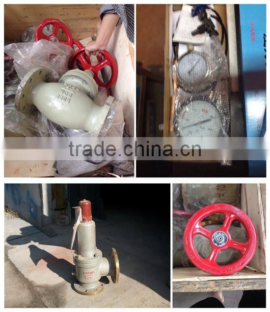 Lpg tank with Safety valve, magnetic flap liquid level gauge, pressure gauge, thermometer, cut-off valves