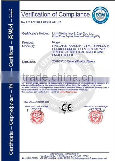 3/16' Galvanized US Type Drop Forged chain anchor snap Dee Shackle price