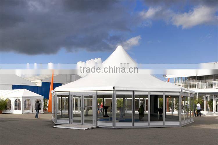 Aluminium clear span big exhibition carpa tenda for sale