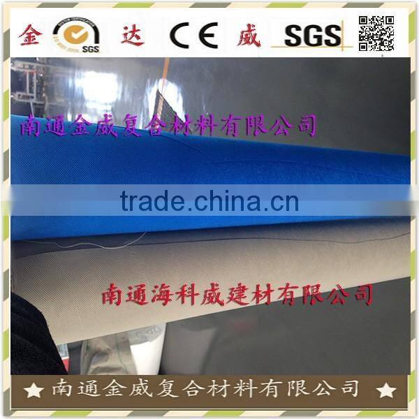 Building on applicable unbreathable Membrane Of Log cabin