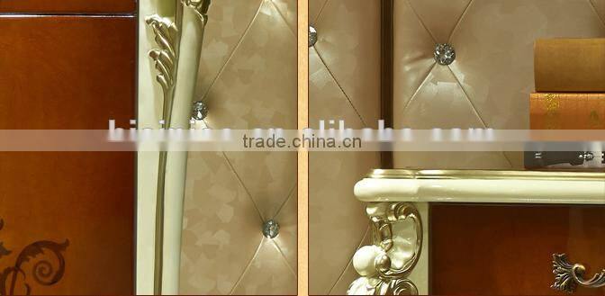 European Style Luxury Shoe Cabinet, Beautiful Painting Wood Carved Shoe Cupboard, Shoe Rack with Drawers (BF01-ML041)