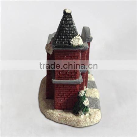 Polyresin mini decorative houses