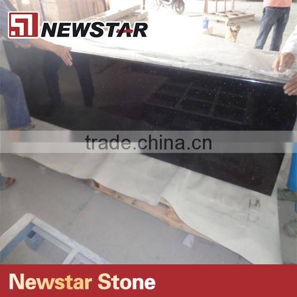 A Grade Quality 2cm Thickness Black Galaxy Granite