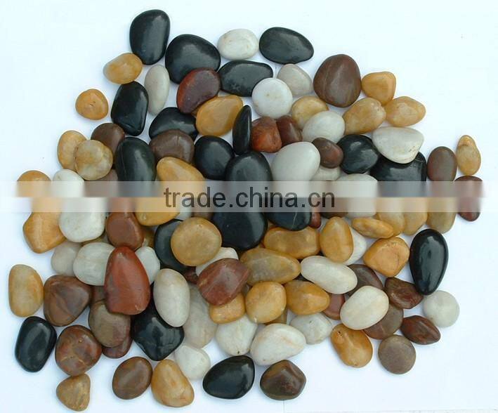 Newstar natural black river rocks