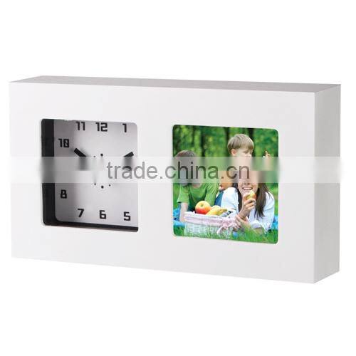 Hot bedroom clock,table clock with photoframe