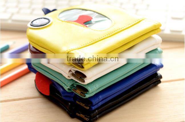 Q1105 Cute little monster zero travel wallet