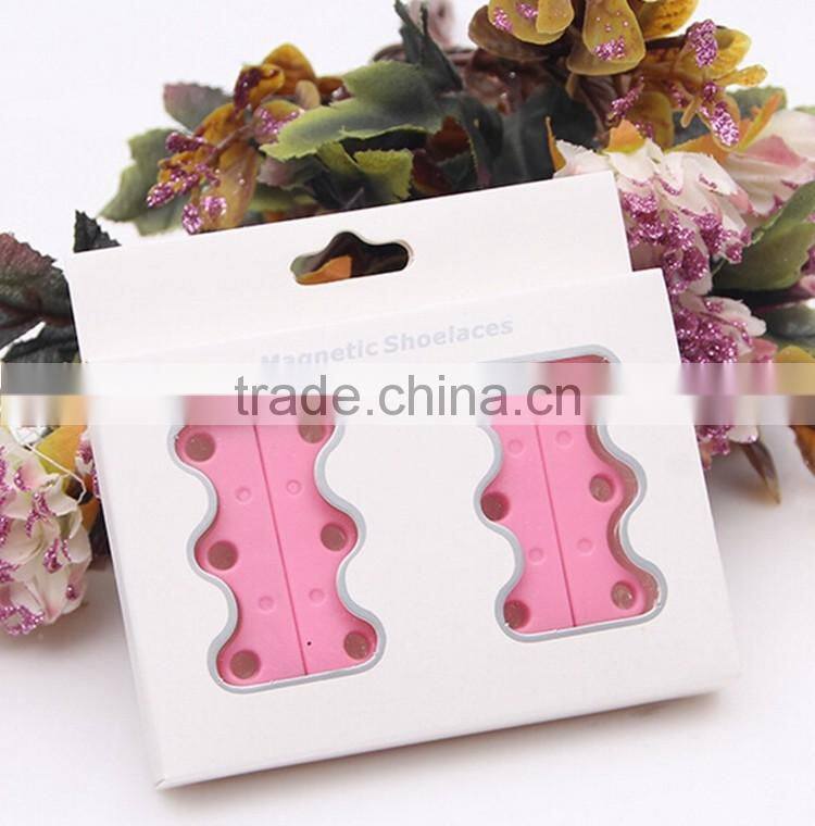 New arrival promotion hot sale magnetic shoe laces buckle