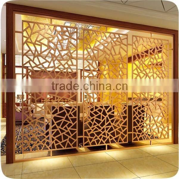 Customized Decorative Stainless Steel Restaurant Screen Divider