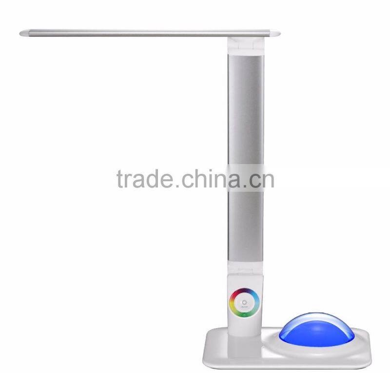 Foldable LED Aluminum Alloy Table Lamp, Eye-protecting Light Source Atmosphere Night Lamp For Office