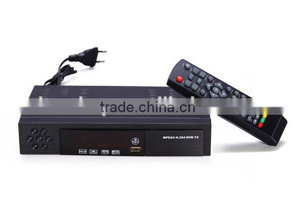 DVB-T2 TV Receiver, Digital Full HD MPEG4 DVB-T2 Modulator, Mstar 7t01 600MHZ Digital Terrestrial Receiver