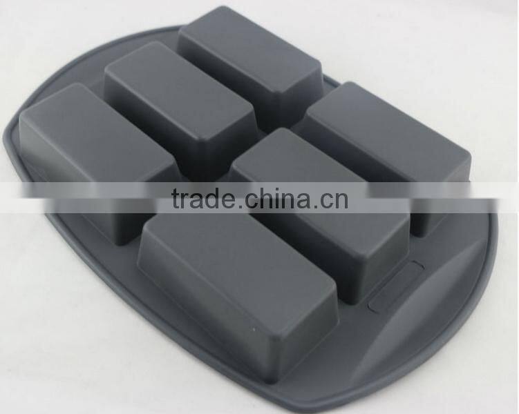 Mini silicone folding Nonstick square Cake and Brownie Pan