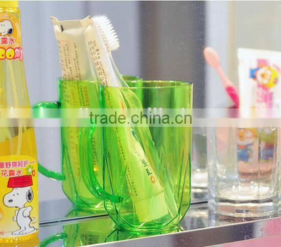 Supply fashion Creative handle plastic Wash Cup (320ml)