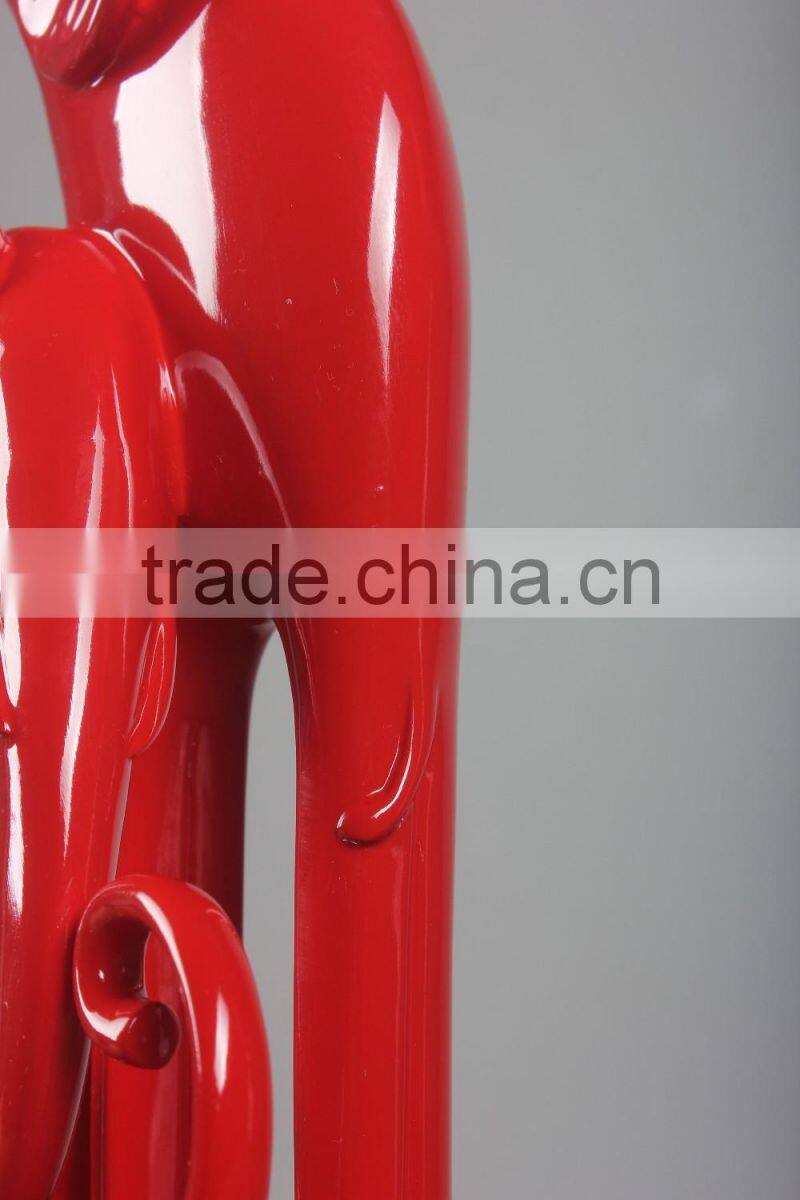 Resin Elephants Gifts Crafts Stocks, Elephant sculpture home decor