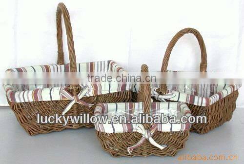 2017 wicker craft round laundry basket