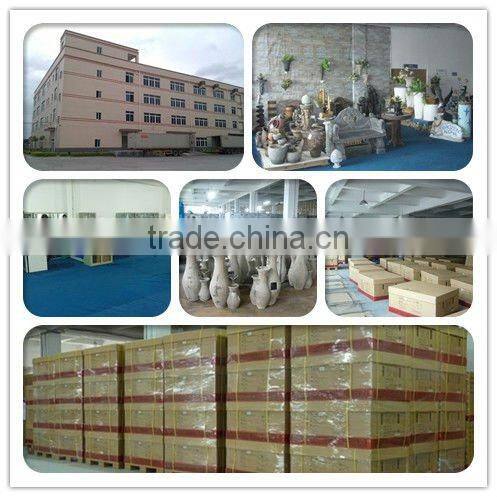 46 inches Outdoor Fountains with 2 planters